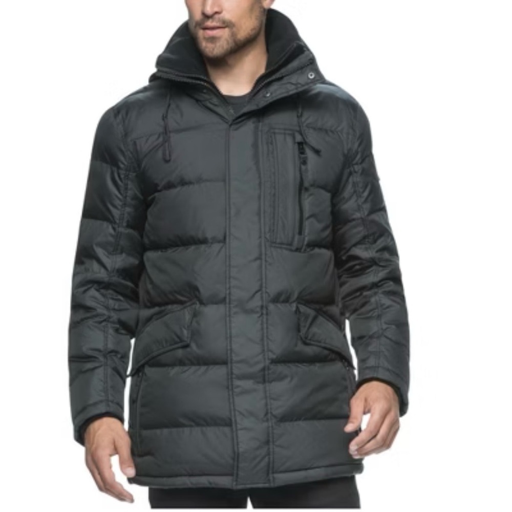 Marc New York Black Puffer Coat Size Medium
